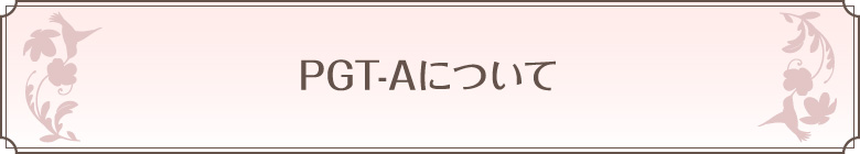 PGT-Aについて